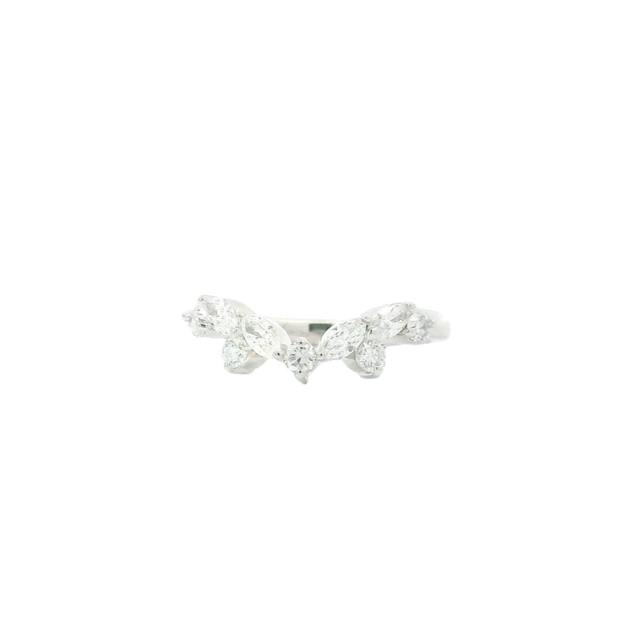 Marquise and Round Contour Band