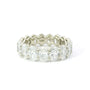 Oval Cut Eternity Band