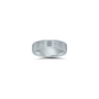 Men's Fine Stone Center/Shiny Beveled Edge Band