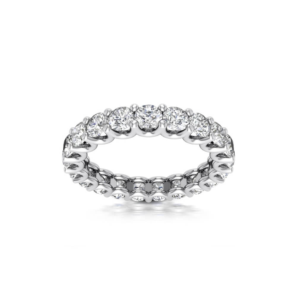 Classic U Shaped Eternity Band