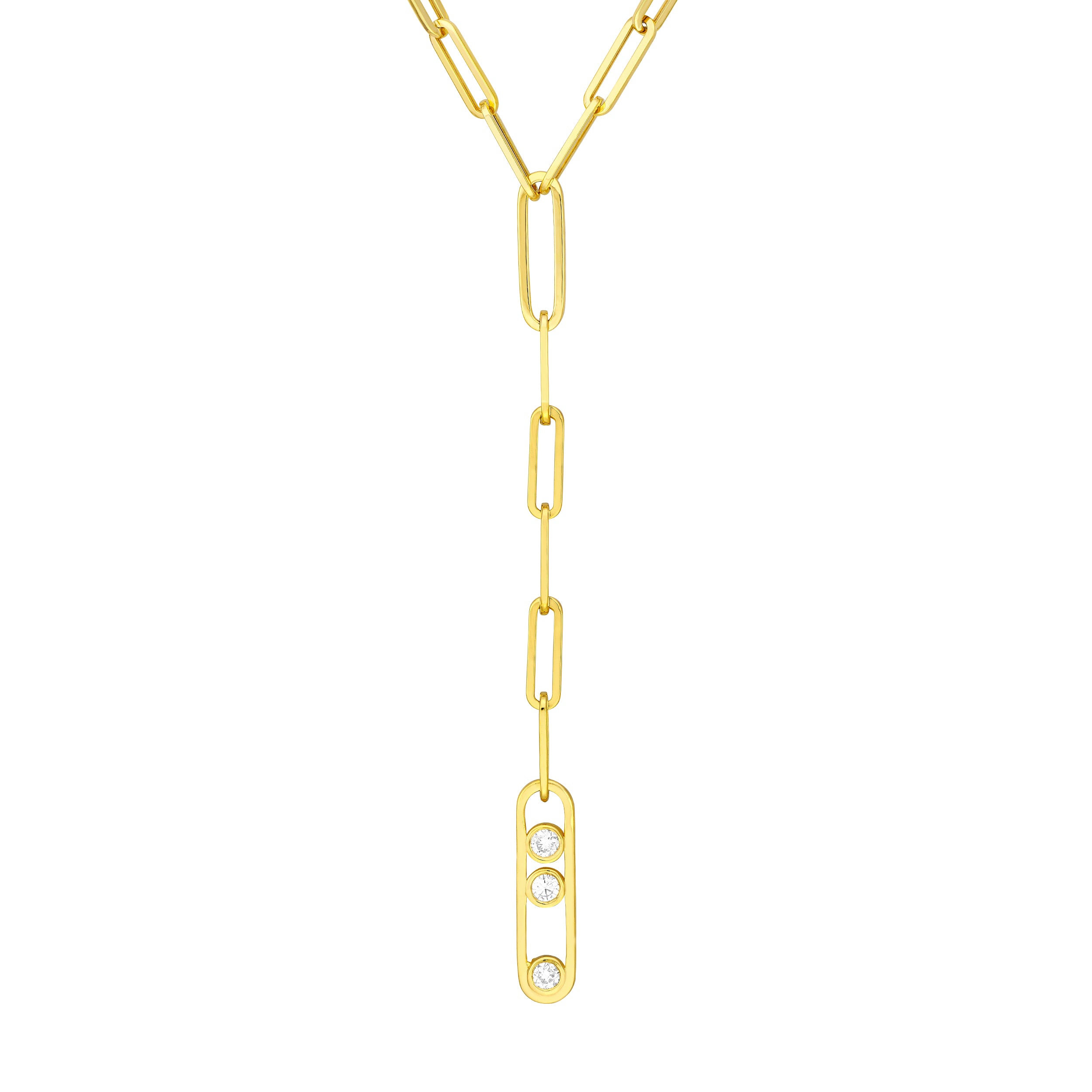 Trio Lariat Necklace