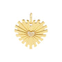 Radiant Heart Charm
