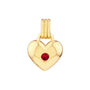 Ruby Heart Pendant
