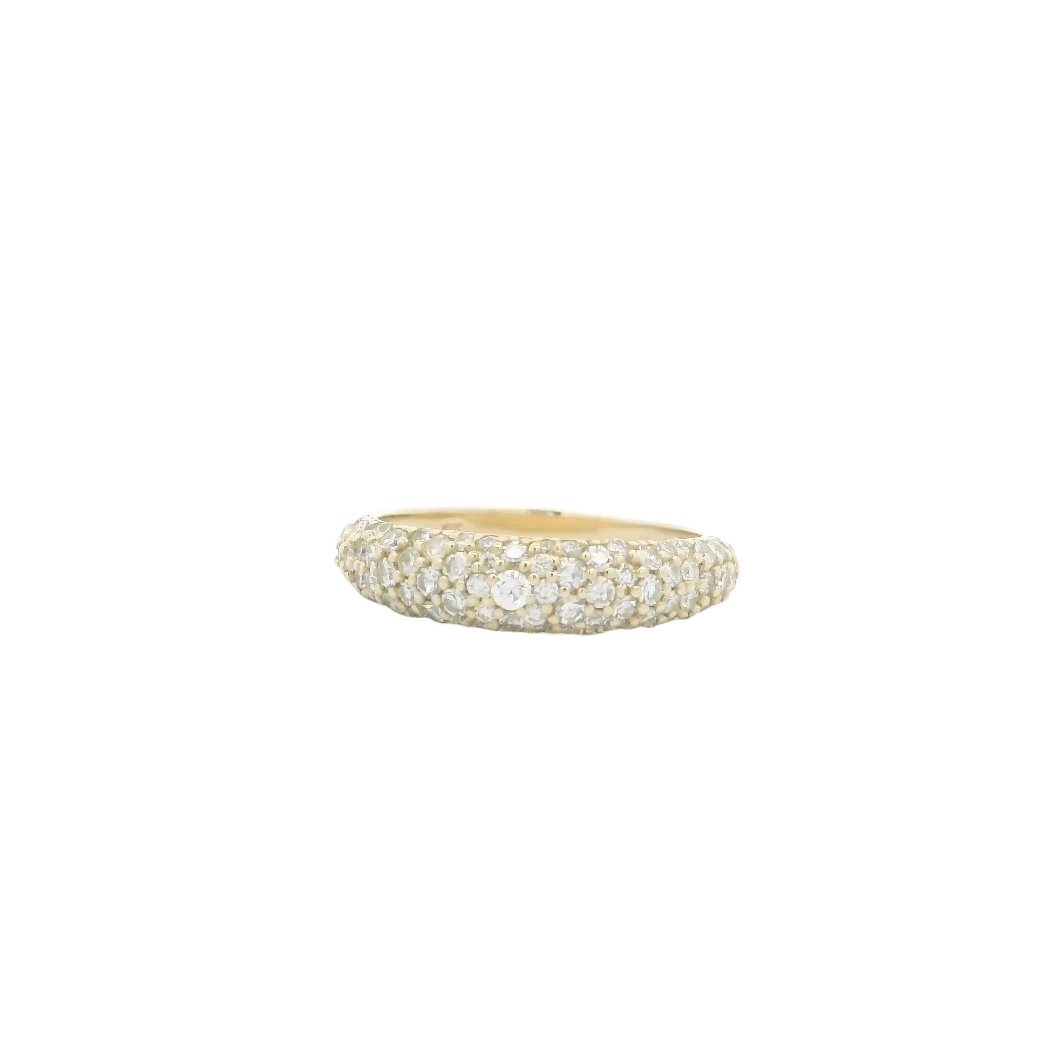 Pave Stackable Ring