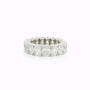 Oval Cut Eternity Band