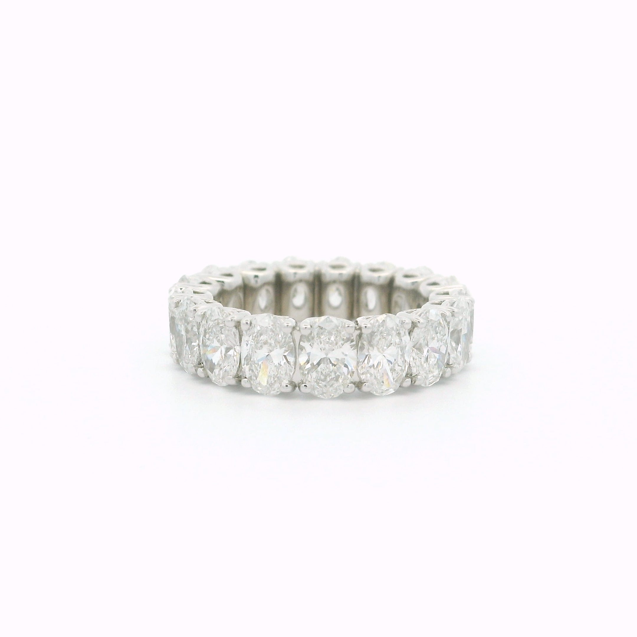 Oval Cut Eternity Band