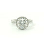 2.5 Carat Round Brilliant with Halo & Twisted Pave Band Engagement Ring
