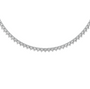 Classic 3 Prong Diamond Tennis Necklace