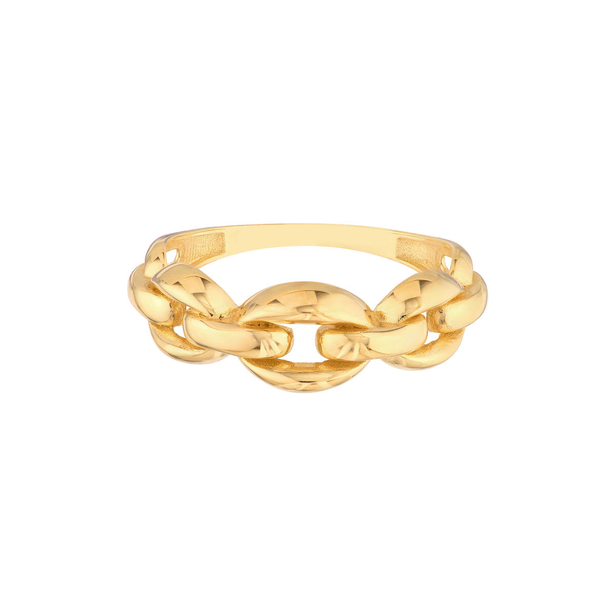 Gold Cable Ring