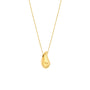 Jumbo Gold Teardrop Necklace