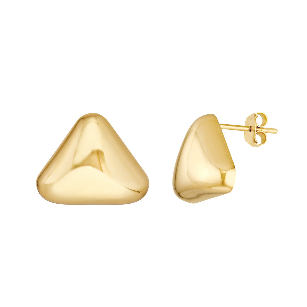 Chunky Triangle Earrings