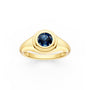 Blue Topaz Pinky Ring
