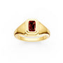 Red Garnet Pinky Ring