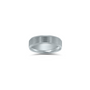 Men's Satin Center/Brushed Beveled Edge Band