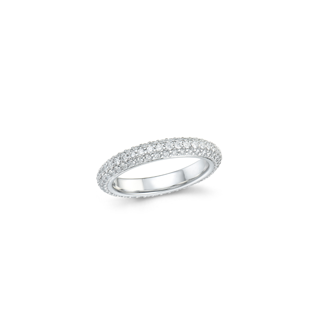 Full Pave Eternity Band