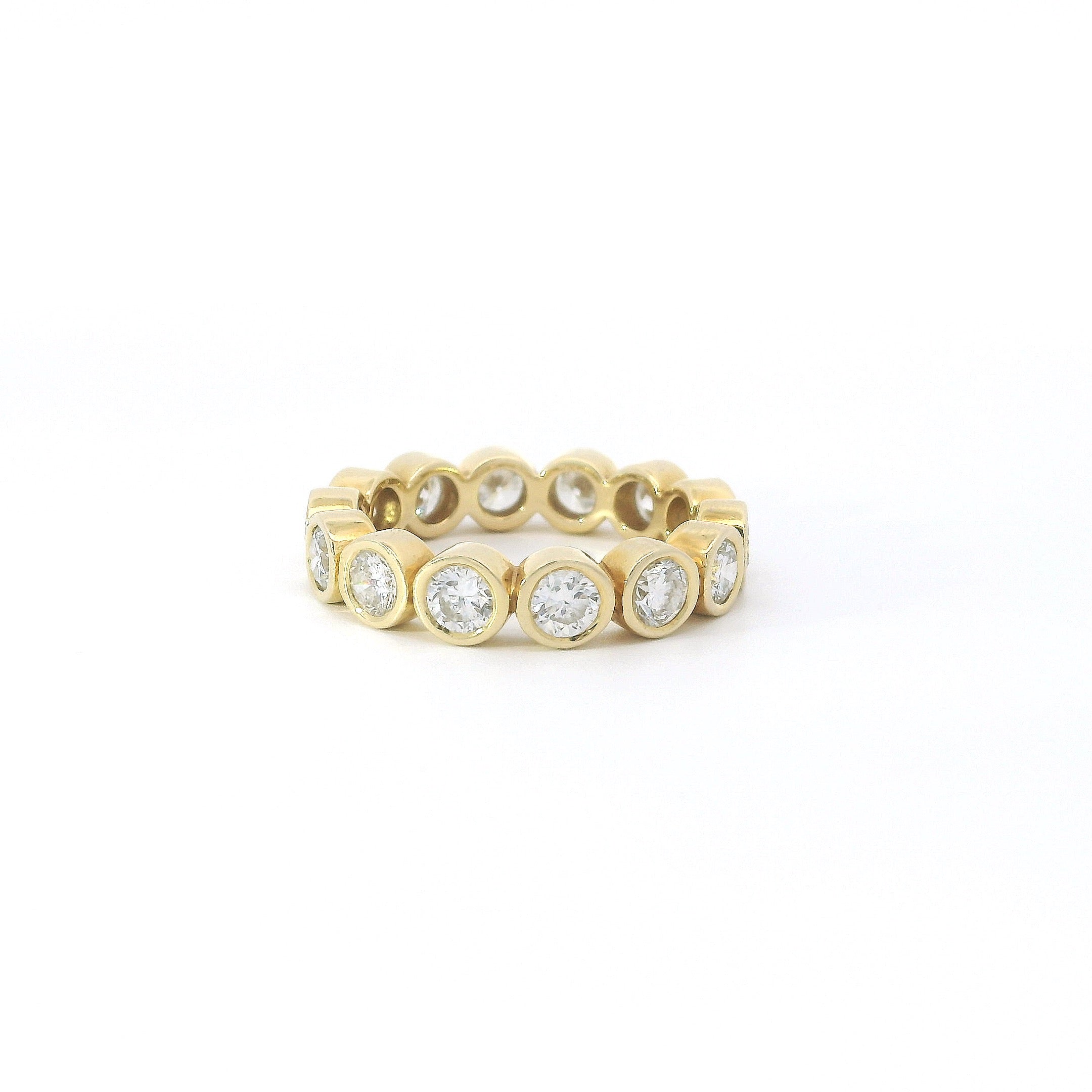 3.5 Carat Bezel Set Eternity Band