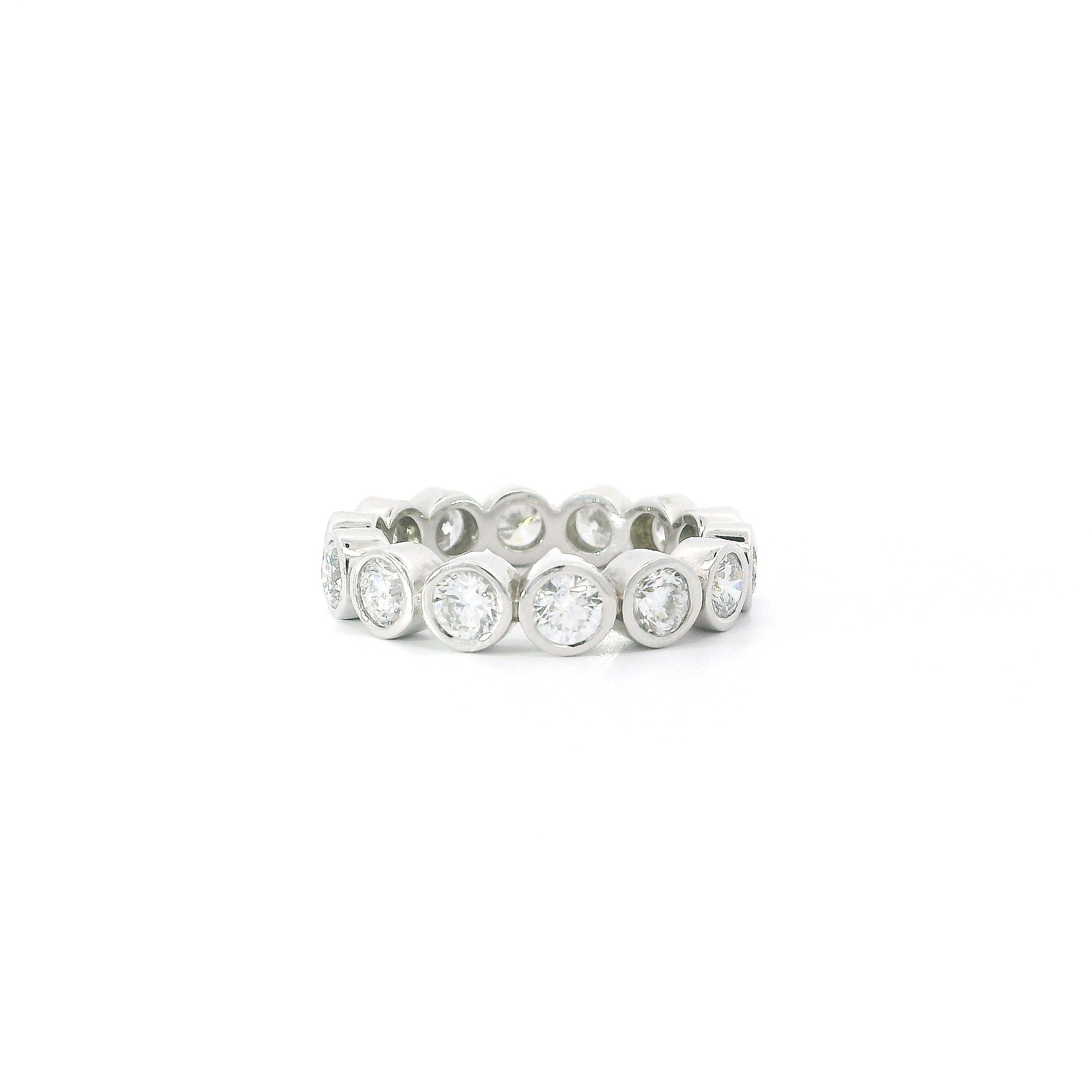 3.5 Carat Bezel Set Eternity Band